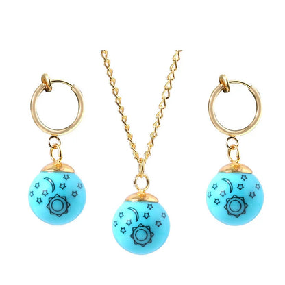 The Seven Deadly Sins Elizabeth Liones Cosplay Necklace & Earrings