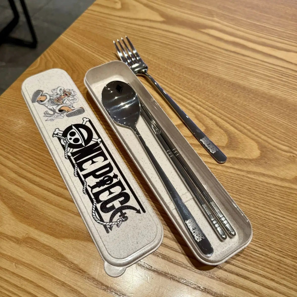 One Piece Gear 5 Nika Luffy Tableware Set – 304 Stainless Steel Utensils