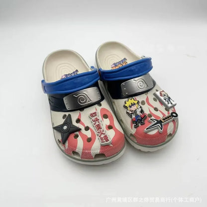 Naruto EVA Waterproof Clogs – Anime Lightweight Beach Sandals & Slides
