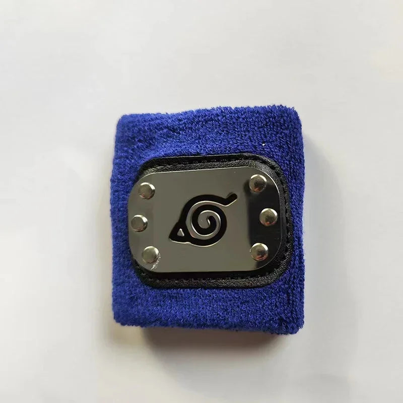 Naruto Hidden Leaf Village Anime Sports Wristband – Athletic Sweatband & Cosplay Prop