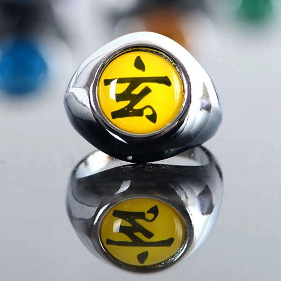 The Akatsuki Legend: 10-Piece Metal Ring Set
