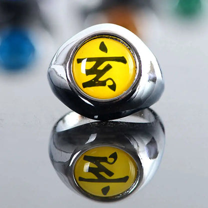 The Akatsuki Legend: 10-Piece Metal Ring Set