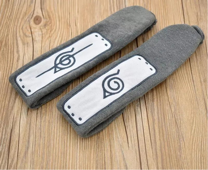 Naruto Ninja Symbol Cotton Headband Snood | Konoha Cosplay Hairband