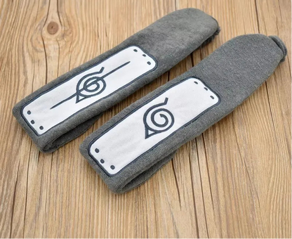 Naruto Ninja Symbol Cotton Headband Snood | Konoha Cosplay Hairband
