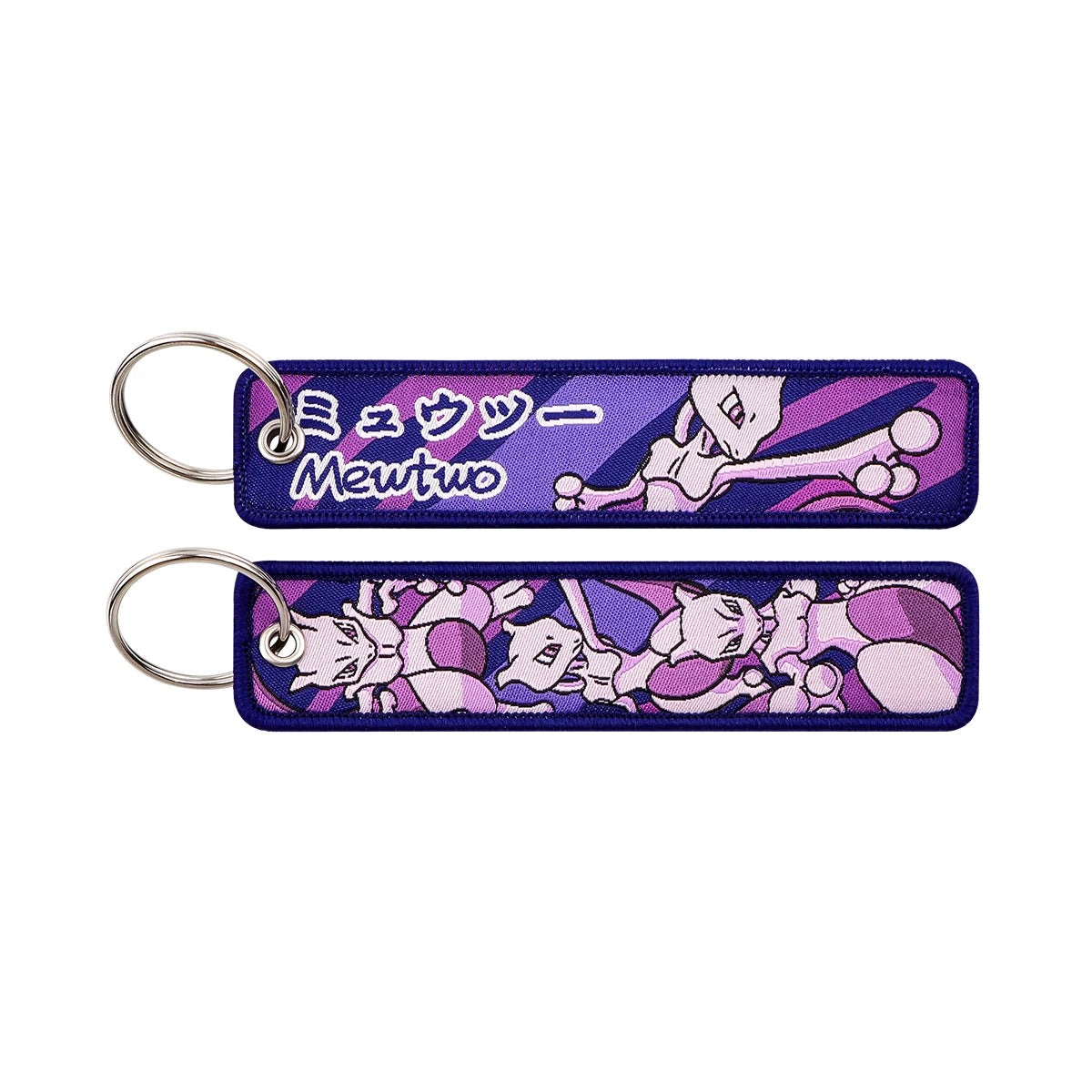 Pokémon Embroidered Double-Sided Jet Tag Keychain