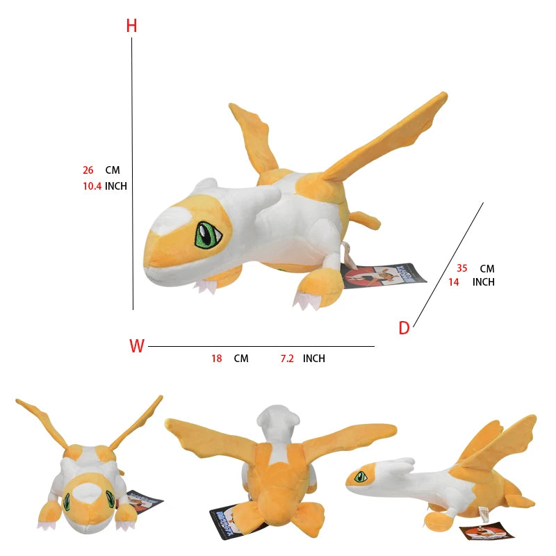 Pokémon Pikachu Riding Lapras & Latios Plush – Kawaii Anime Stuffed Toy Collection
