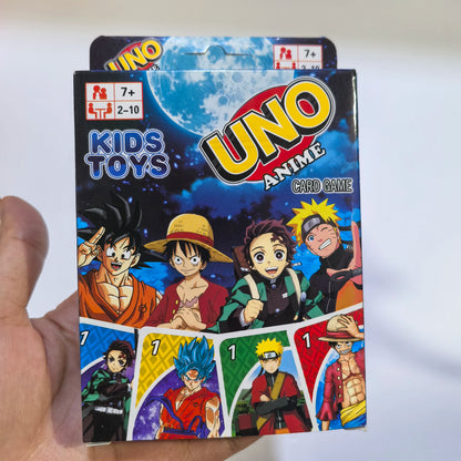 Anime UNO Card Game Collection – Special Edition Family Party Board Game