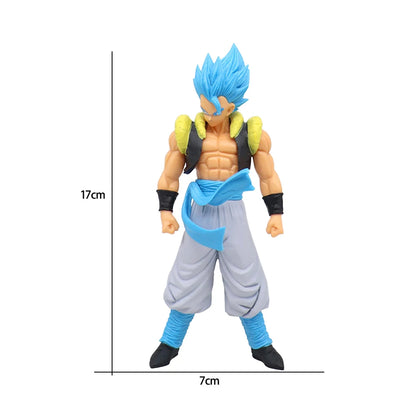 Dragon Ball Z Super Saiyan Action Figures – 18cm Collectible PVC Battle Models (Goku, Vegeta, Broly)