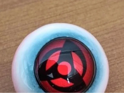 Naruto Sharingan & Rinnegan Eyeball Prop – Realistic Anime Display Sphere
