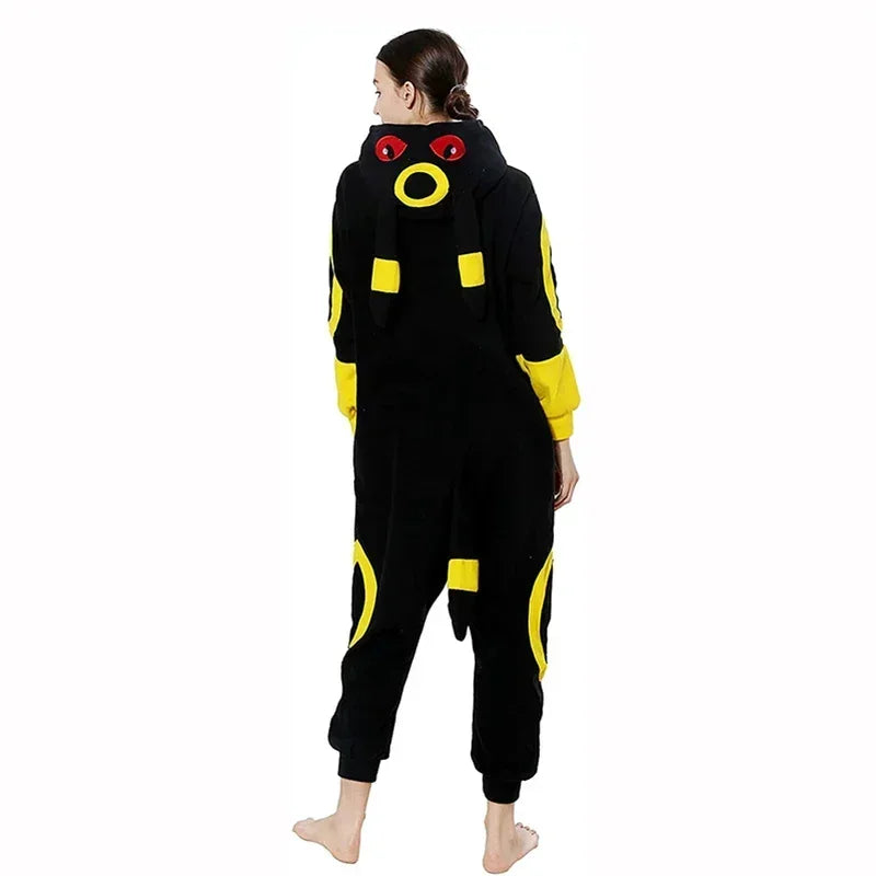 Pokemon Adult Cosplay Kigurumi Onesie – Anime Fleece Pajamas Jumpsuit