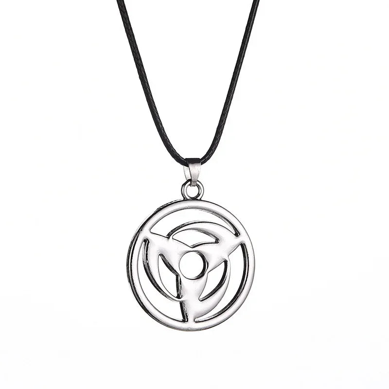 Naruto Akatsuki Red Cloud Necklace – Anime Konoha Pendant & Cosplay Jewelry Collection