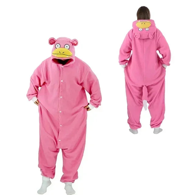 Pokemon Adult Cosplay Kigurumi Onesie – Anime Fleece Pajamas Jumpsuit
