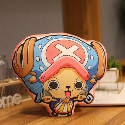 One Piece Kawaii Plush Pillow Cushion Doll – Soft Anime Stuffed Toy