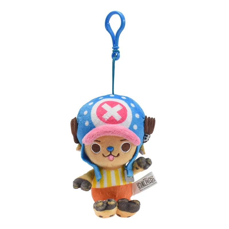 One Piece Plush Backpack Pendant Keychain – Mini Stuffed Anime Charm