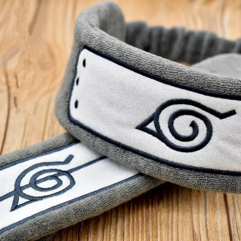Naruto Ninja Symbol Cotton Headband Snood | Konoha Cosplay Hairband