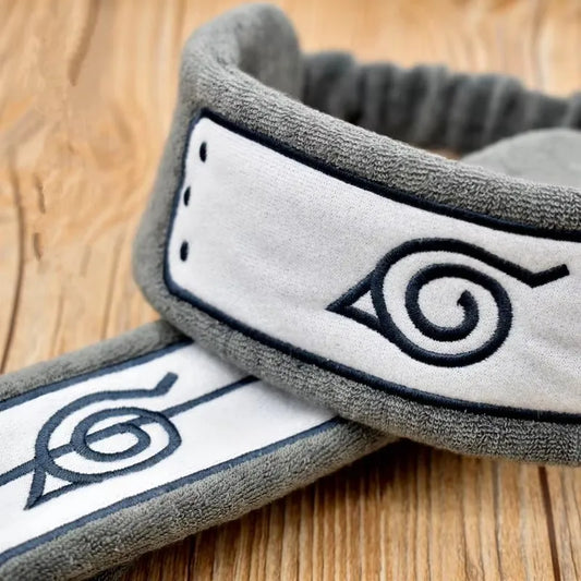 Naruto Ninja Symbol Cotton Headband Snood | Konoha Cosplay Hairband