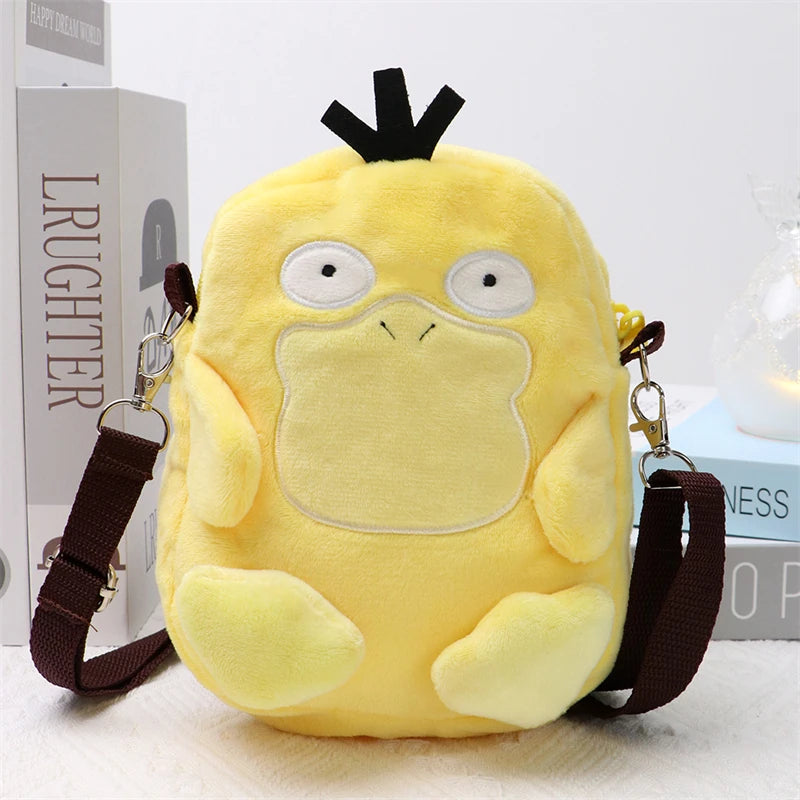 Pokémon Plush Character Shoulder Bags – Kawaii Anime Plushie Crossbody Purses