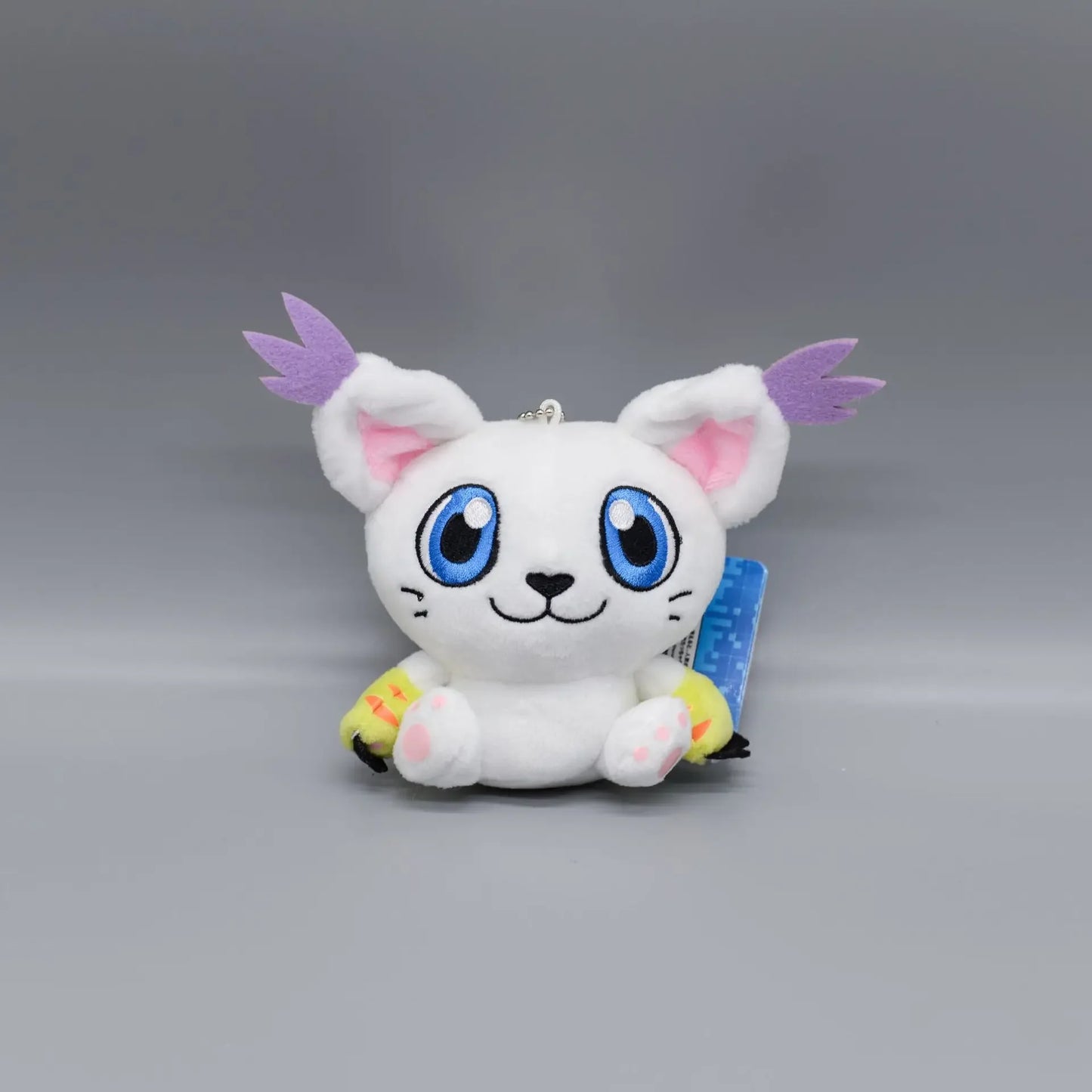 Digimon Adventure Plush Keychain – Classic Anime Mascot Character Pendant