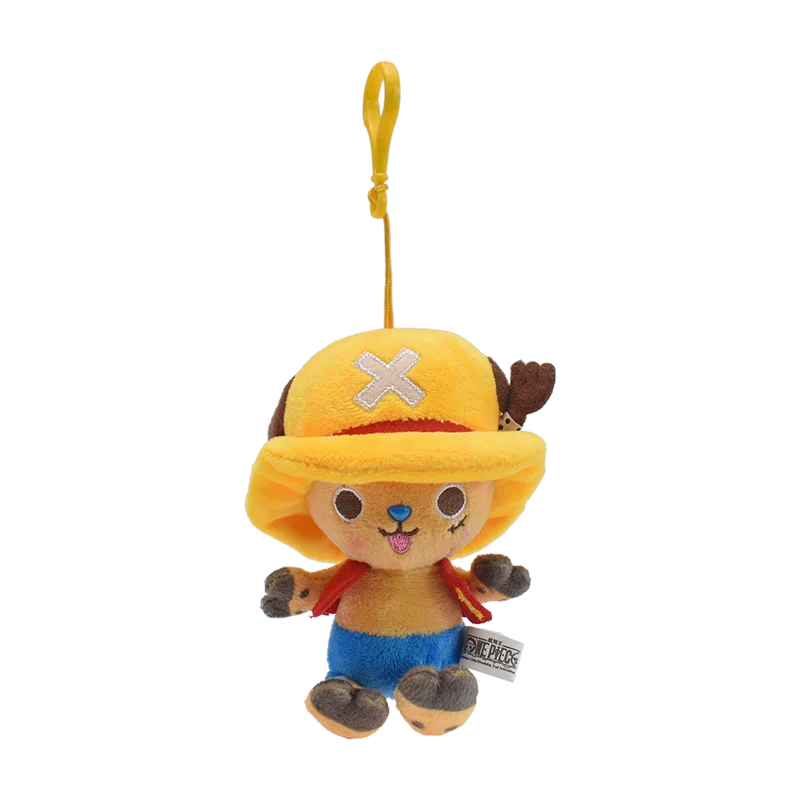 One Piece Plush Backpack Pendant Keychain – Mini Stuffed Anime Charm