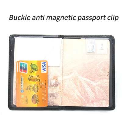 Naruto Konohagakure Hidden Leaf Village Anime Passport Cover – Travel Wallet Case