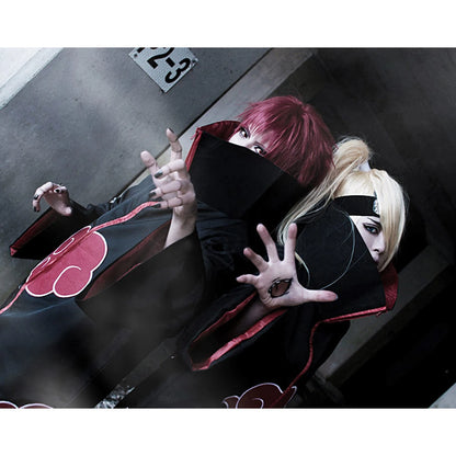 Akatsuki Cosplay Cloak Robe – Itachi Uchiha Cape (Kids & Adults)