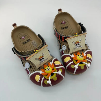 One Piece Luffy Clog Sandals & Non-Slip Slip-On Shoes