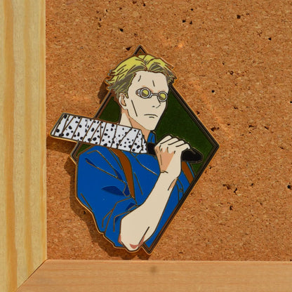 Jujutsu Kaisen Enamel Pin Badge Set – Gojo, Sukuna, Toji & Megumi Brooches