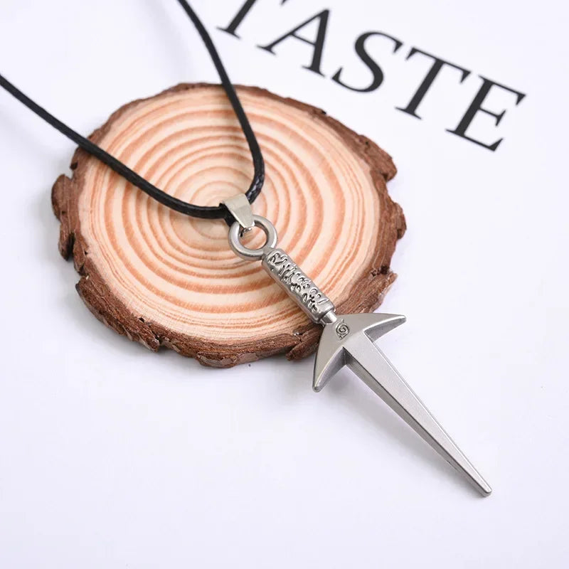 Naruto Akatsuki Red Cloud Necklace – Anime Konoha Pendant & Cosplay Jewelry Collection
