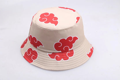 Japanese Cloud Art Outdoor Bucket Hat – Anime Streetwear Fisherman Sun Cap