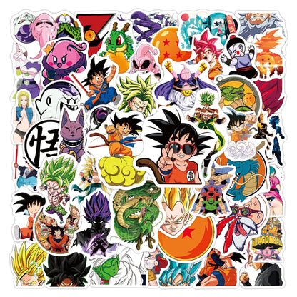 The Saiyan Artifact: Dragon Ball Z Waterproof Sticker Pack