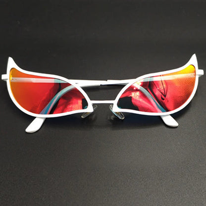 One Piece Donquixote Doflamingo Cosplay Sunglasses – Pointed Cat Eye Anime Glasses