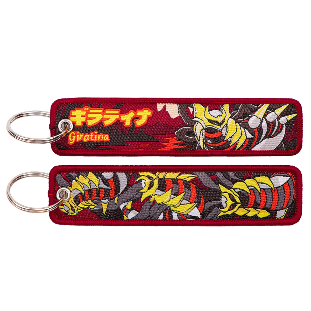 Pokémon Embroidered Double-Sided Jet Tag Keychain