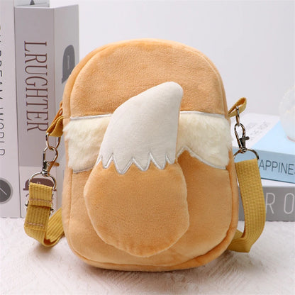 Pokémon Plush Character Shoulder Bags – Kawaii Anime Plushie Crossbody Purses
