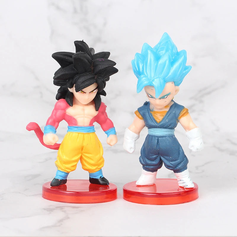 Dragon Ball Z Super Saiyan Action Figure Set (16-Piece) – 7cm Mini Anime Collectibles
