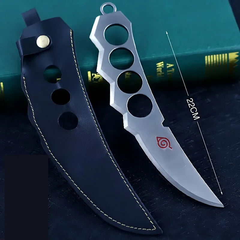 Naruto Minato Flying Thunder God Kunai – Rotatable Metal Ninja Weapon Replica