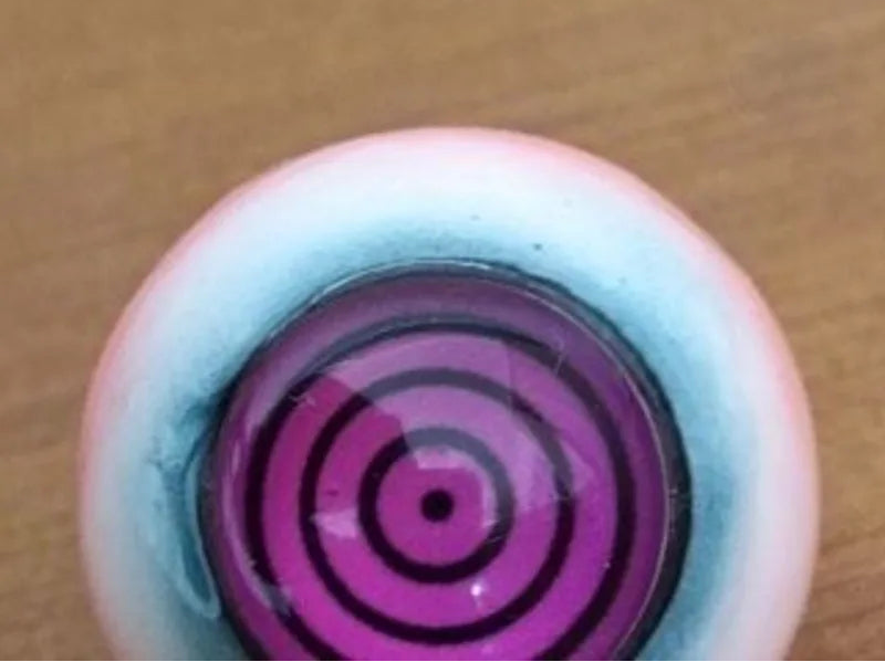 Naruto Sharingan & Rinnegan Eyeball Prop – Realistic Anime Display Sphere