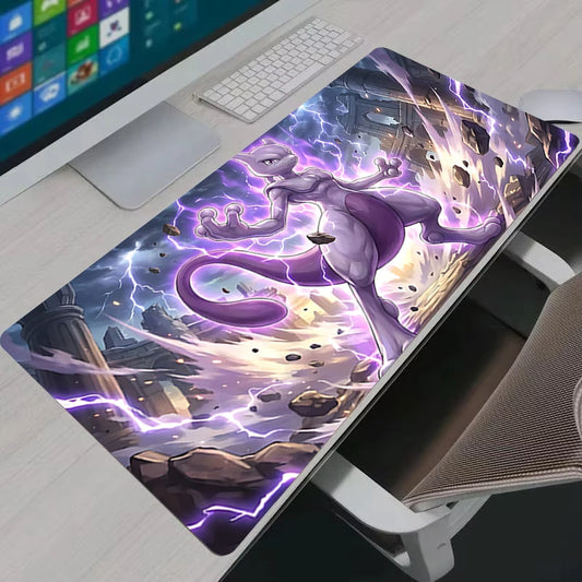 Legendary Pokémon Gaming Desk Mat | XL Extended Computer Keyboard & Mouse Pad