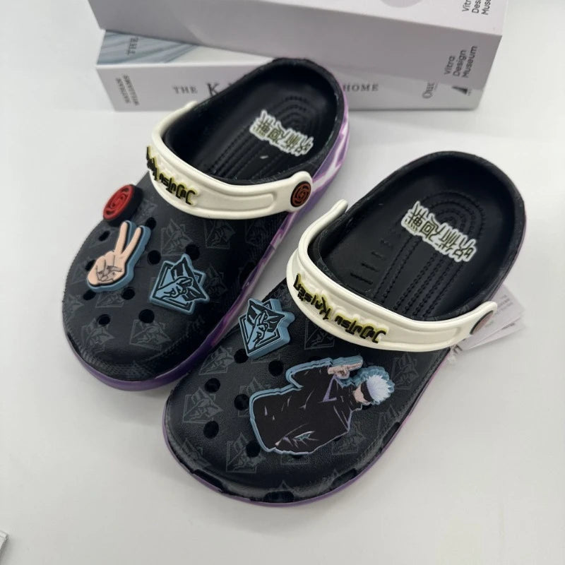 Jujutsu Kaisen Gojo Satoru EVA Clogs – Waterproof Anime Sandals & Slippers