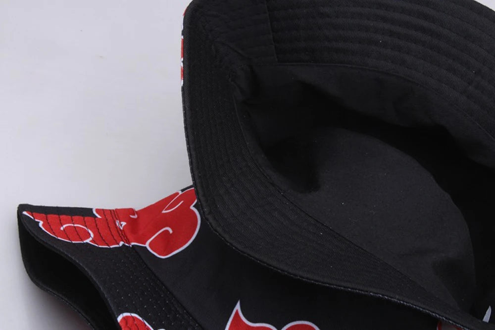Japanese Cloud Art Outdoor Bucket Hat – Anime Streetwear Fisherman Sun Cap