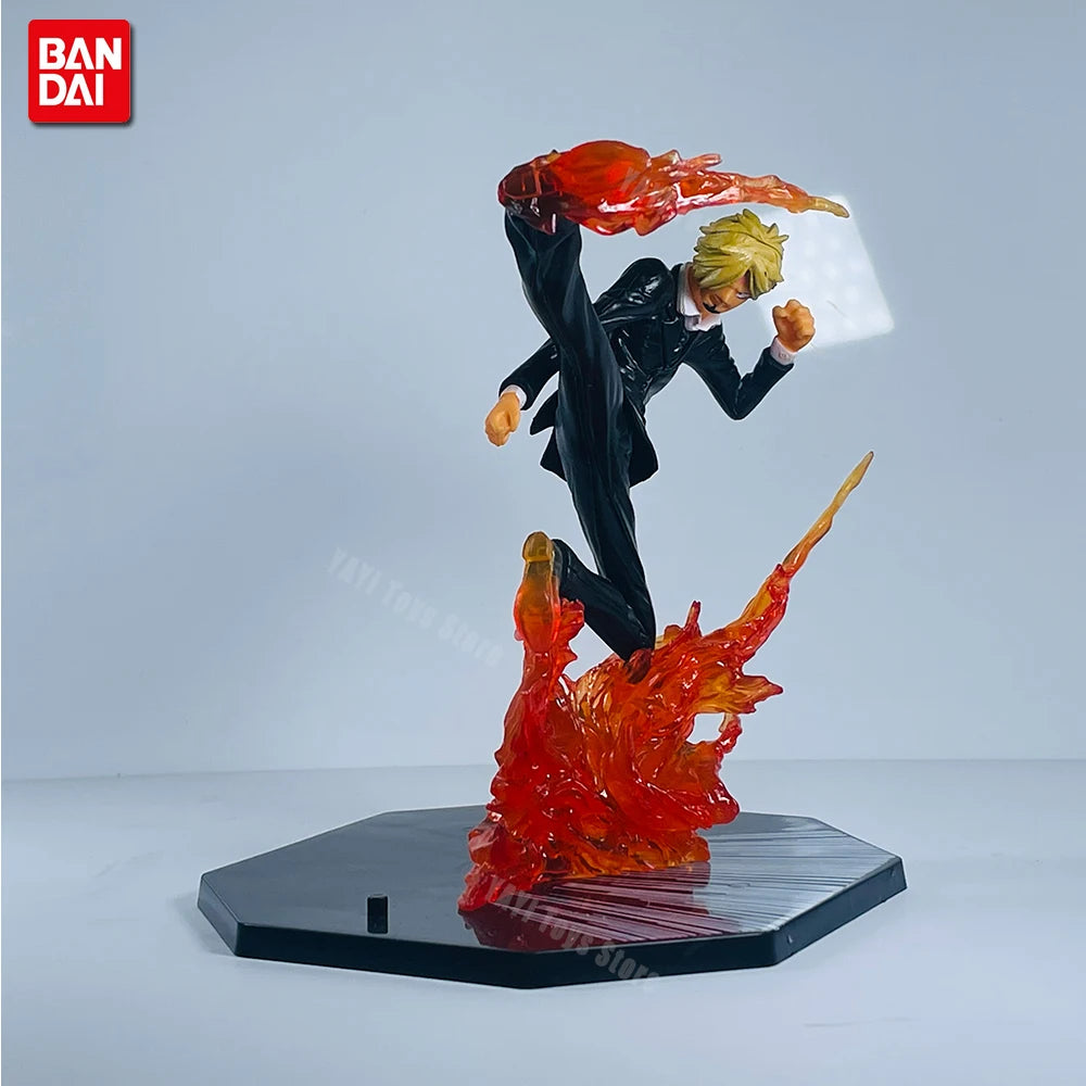 One Piece Anime Battle Action Figure – 15cm Collectible PVC Model Toys (Luffy, Zoro, Ace, Sanji)