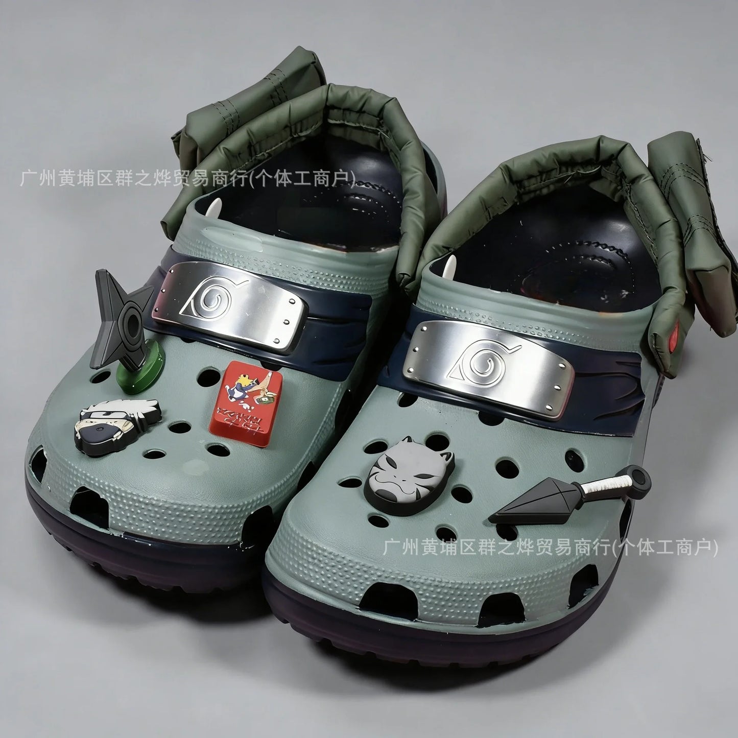 Naruto EVA Waterproof Clogs – Anime Lightweight Beach Sandals & Slides