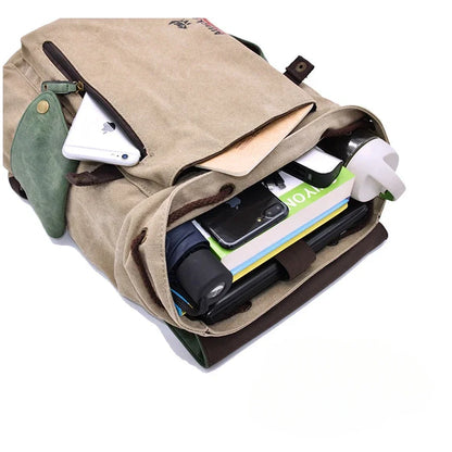 Attack on Titan Scout Regiment Cosplay Backpack – Wings of Freedom Canvas School Rucksack & Laptop Bag