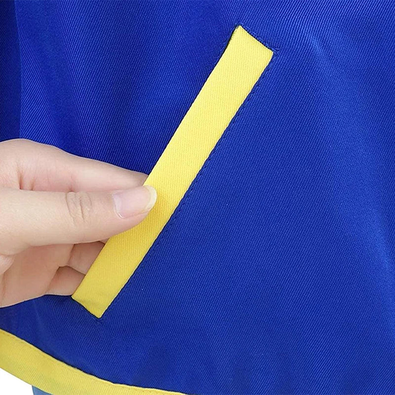 Pokemon Ash Ketchum Cosplay Costume Set – Jacket, Hat & Gloves Trainer Outfit