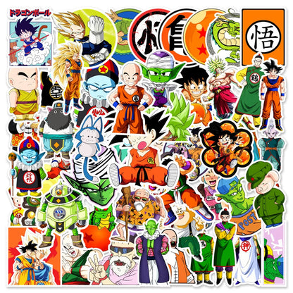 The Saiyan Artifact: Dragon Ball Z Waterproof Sticker Pack
