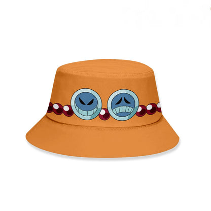 One Piece Character Cosplay Bucket Hat – Foldable Anime Sun Cap