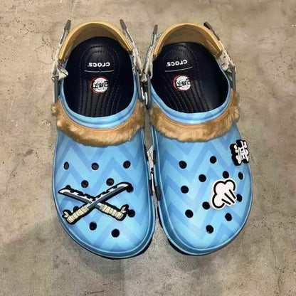 Demon Slayer Zenitsu EVA Foam Clogs | Waterproof Anime Slides
