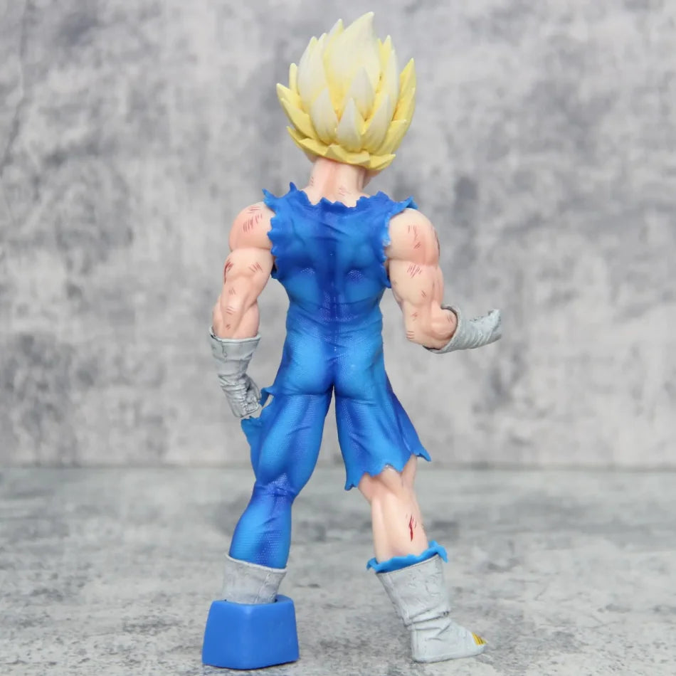 Dragon Ball Z Majin Vegeta 20cm Action Figure – Battle Damaged Super Saiyan Statue