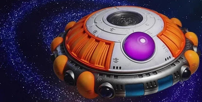 Dragon Ball Z Gravity Spaceship Ashtray & Capsule Corp Storage Container