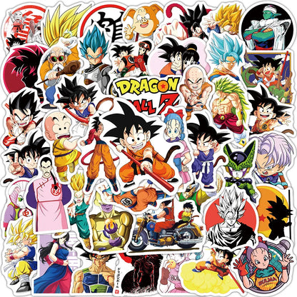 The Saiyan Artifact: Dragon Ball Z Waterproof Sticker Pack