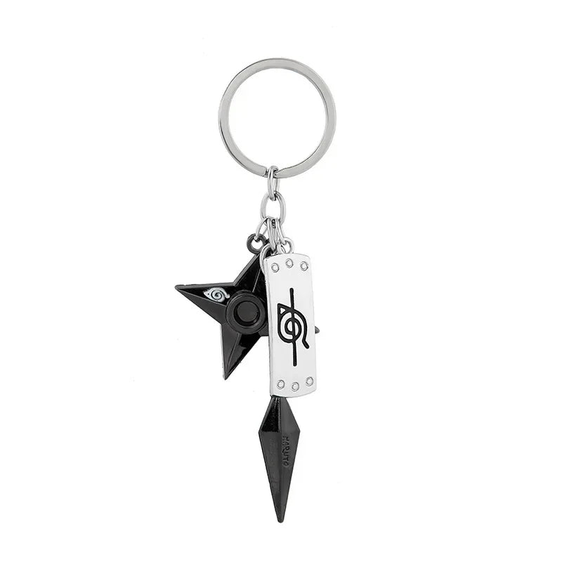 Naruto Akatsuki Red Cloud Necklace – Anime Konoha Pendant & Cosplay Jewelry Collection